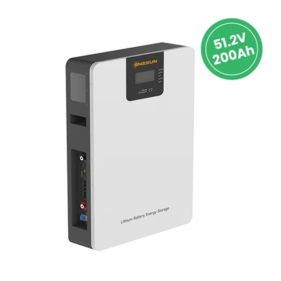 Onesun ব্যাটারি Lfp ওয়াল মাউন্ট 10.12 Kwh 51.2 V